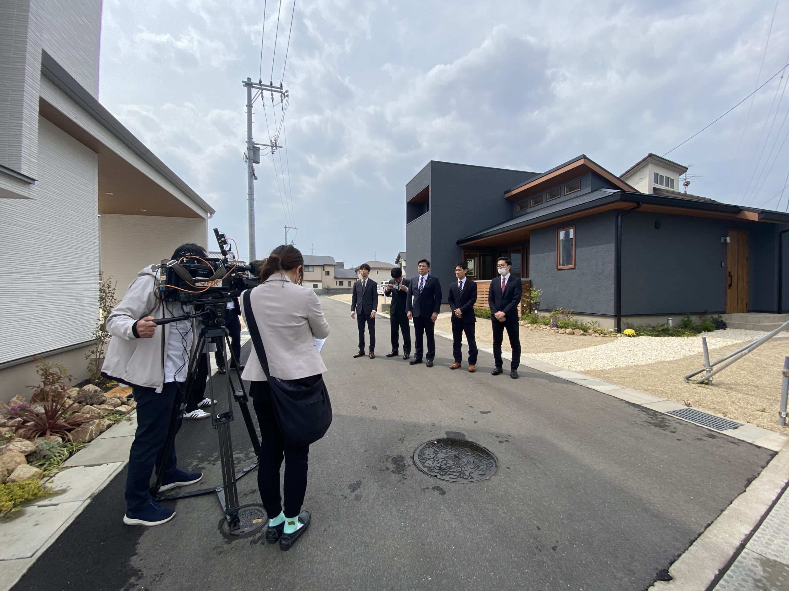 『平屋プラスワン』モデルハウスにてテレビ撮影を行いました！【岡山県平屋建築工務店/太陽光発電】