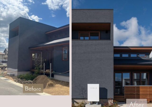 外構工事　植栽　【岡山リフォーム外構】