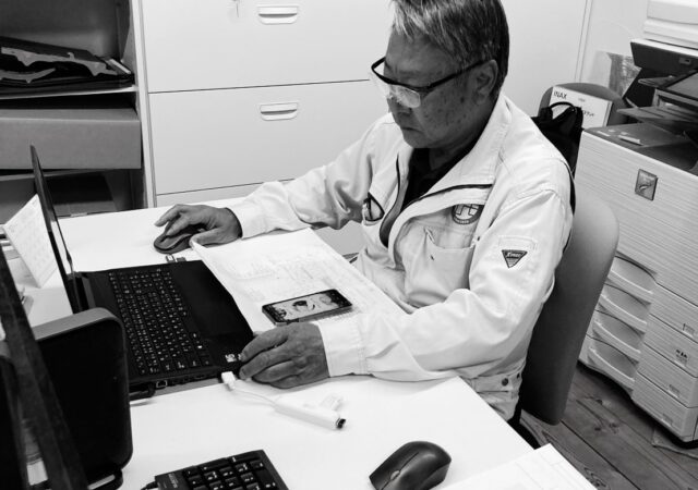 工務主任　外構担当　中西　Nakanishi